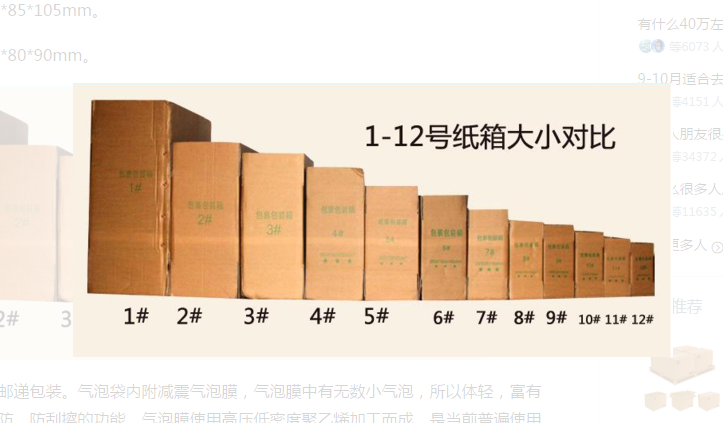 快遞紙箱的功能與特點(diǎn)